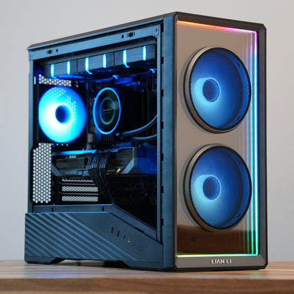 Glitz Four | RTX 5080 16GB + Ryzen 7 9800X3D + 32GB | Ready-to-Go Gaming PC | PC36