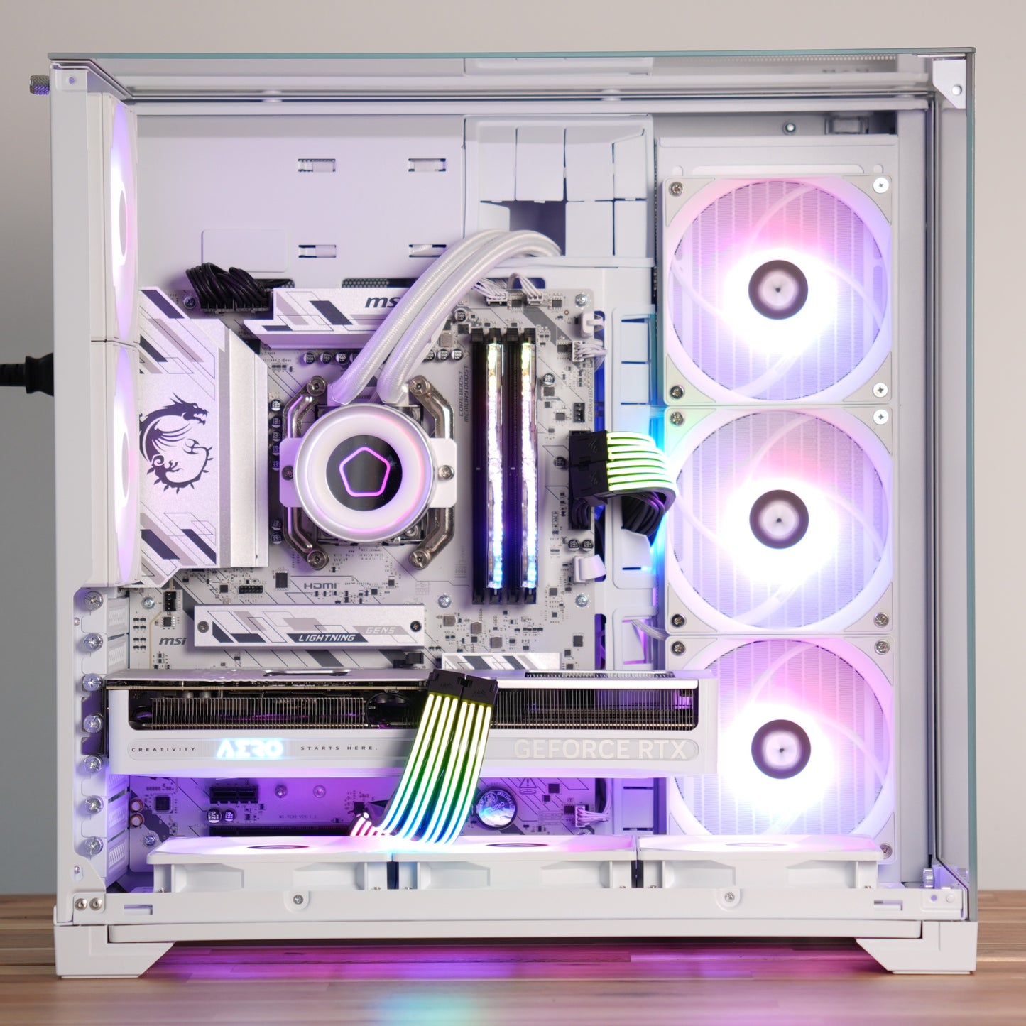 Lys Two | RTX 5080 16GB + Ryzen 7 9800X3D | Ready-to-Go Gaming PC | PC36