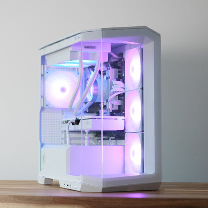 Pano Frame | Arc B580 12GB + Ryzen 5 7500F White  | Ready-to-Go Gaming PC | PC36