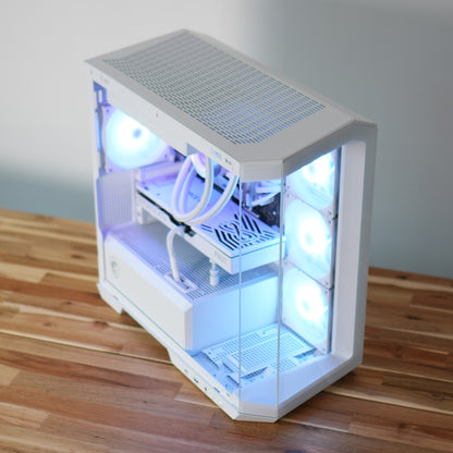 Pano Frame | Arc B580 12GB + Ryzen 5 7500F White  | Ready-to-Go Gaming PC | PC36