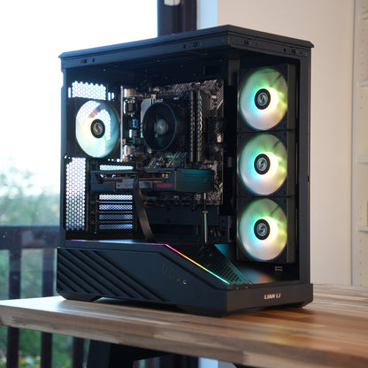 Moln | RX 9060 XT 16GB + Ryzen 5 5600 + 16GB DDR4 | Ready-to-Go Gaming PC | PC36