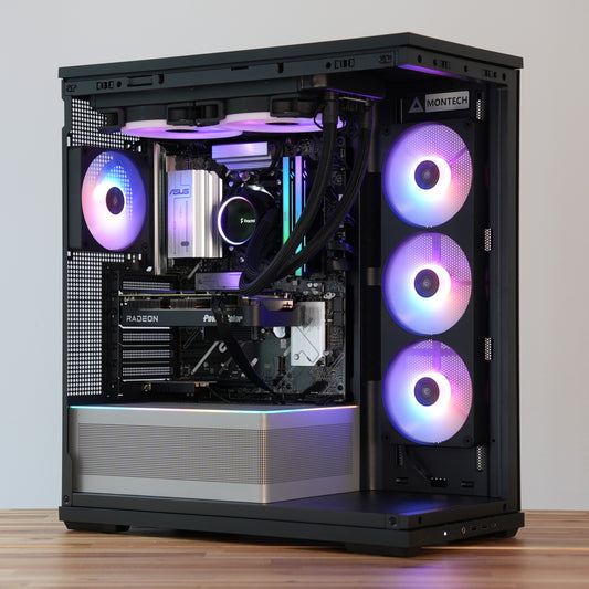 Diskotek | RX 9060 XT 16GB + Ryzen 5 9600X + 32GB | Ready-to-Go Gaming PC | PC36