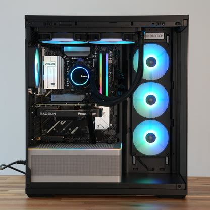 Diskotek | RX 9060 XT 16GB + Ryzen 5 9600X + 32GB | Ready-to-Go Gaming PC | PC36