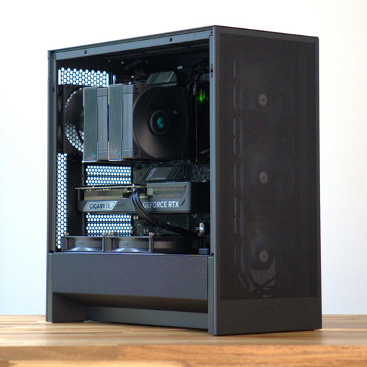 Mørke | No-RGB RTX 5080 16GB + Ryzen 7 9800X3D | Ready-to-Go Gaming PC | PC36