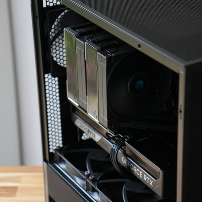Mørke | No-RGB RTX 5080 16GB + Ryzen 7 9800X3D | Ready-to-Go Gaming PC | PC36