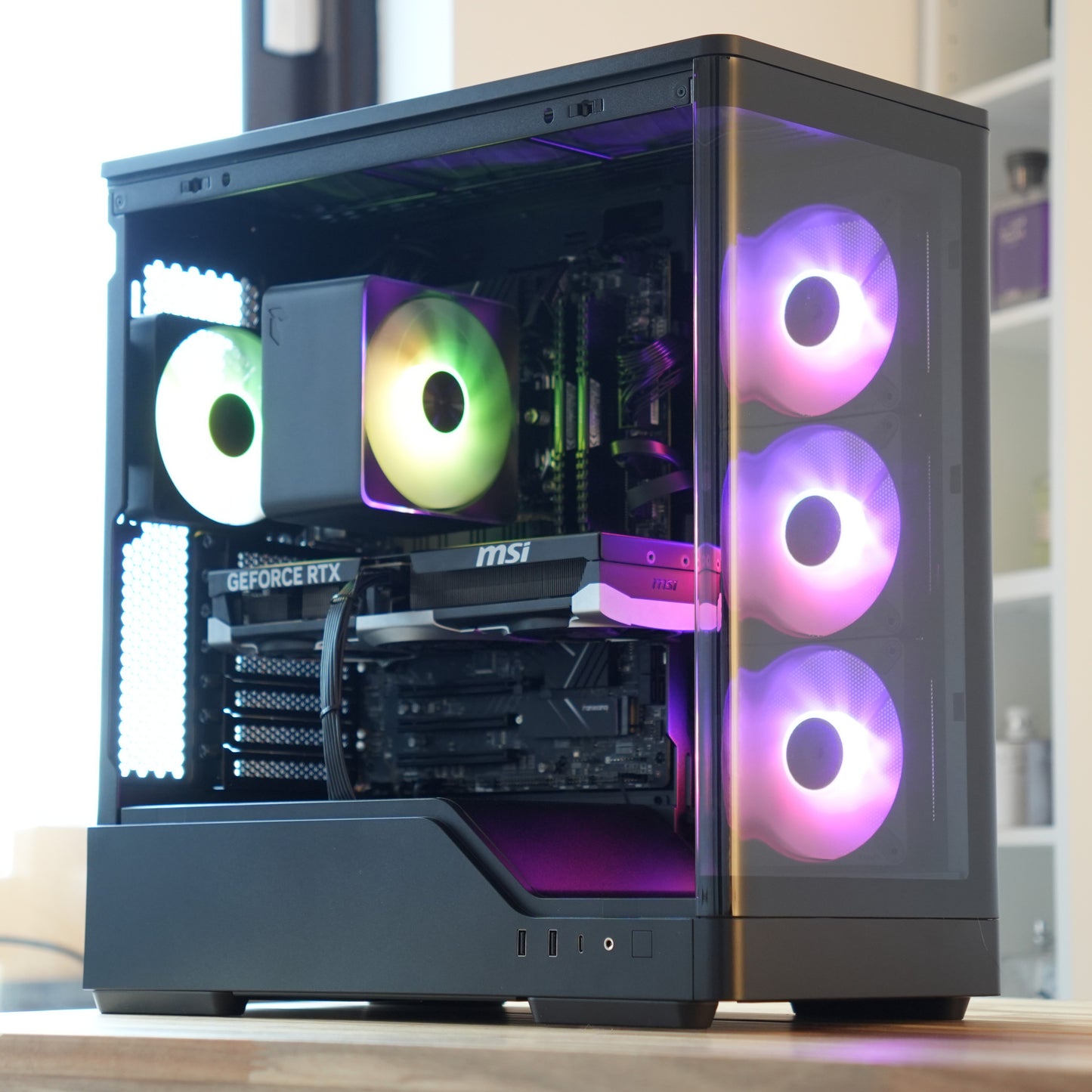 Noysom | RTX 5070 12GB + Intel i5 14600K + 32GB DDR4 | Ready-to-Go Gaming PC | PC36