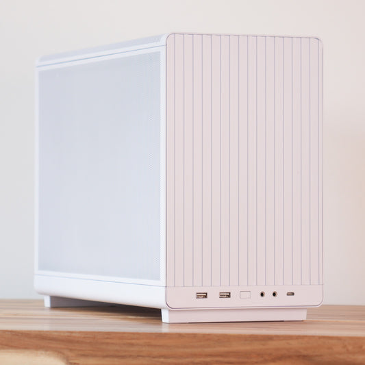 Pearl | Radeon RX 9060 XT 16GB + Ryzen 5 7500F | Ready-to-Go Gaming PC | PC36