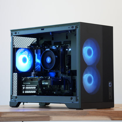 Søke | RX 9060 XT 16GB + Ryzen 5 7500F | Ready-to-Go Gaming PC | PC36