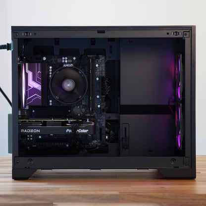 Søke | RX 9060 XT 16GB + Ryzen 5 7500F | Ready-to-Go Gaming PC | PC36