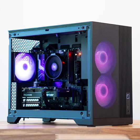 Søke | RX 9060 XT 16GB + Ryzen 5 7500F | Ready-to-Go Gaming PC | PC36