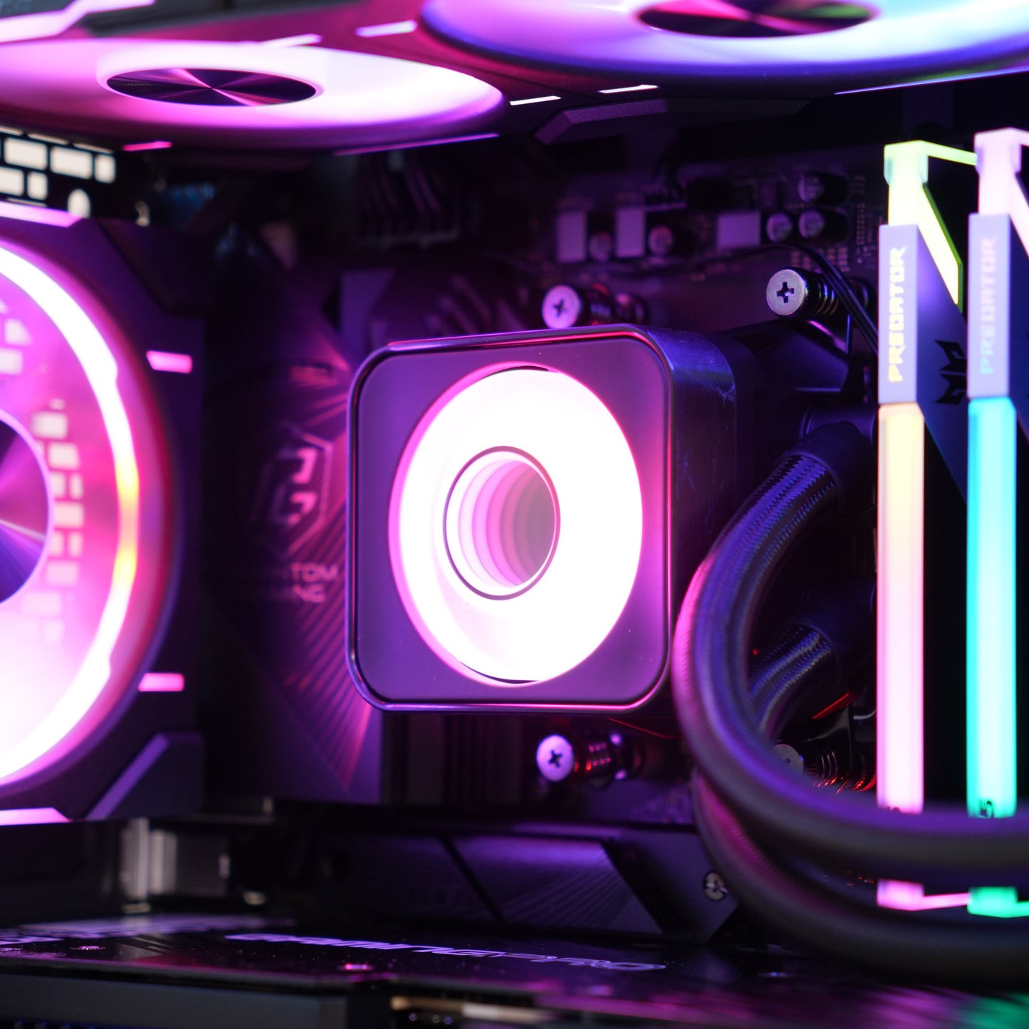 Secret Four | RTX 5080 16GB + Ryzen 7 9800X3D | Ready-to-Go Gaming PC | PC36