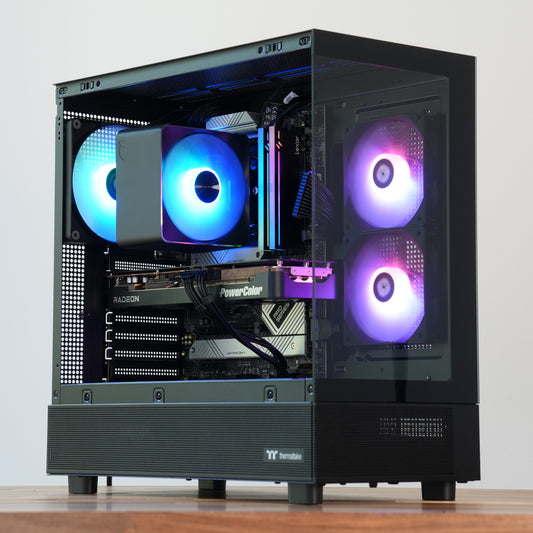 Vivarium | RX 9070 XT 16GB + Ryzen 5 9600X + 32GB DDR5 | Ready-to-Go Gaming PC | PC36