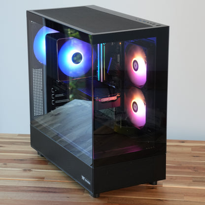 Vivarium | RX 9070 XT 16GB + Ryzen 5 9600X + 32GB DDR5 | Ready-to-Go Gaming PC | PC36