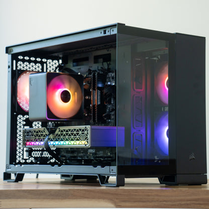 Twilight | RX 9060 XT 16GB + Ryzen 5 5600 + 32GB DDR4 + 1TB | Ready-to-Go Gaming PC | PC36