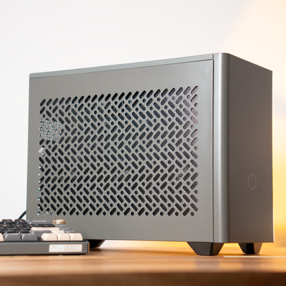 Atom Graphite | Radeon RX 9060 XT 16GB + Ryzen 5 7500F | Ready-to-Go Gaming PC | PC36