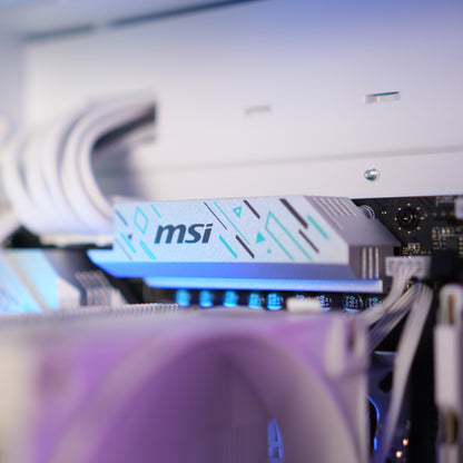 Akira White | RTX 5060 + Ryzen 5 7500F | Ready-to-Go Gaming PC | PC36