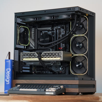 Elegance Vale | Radeon RX 9060 XT 16GB + Ryzen 7 7700 | Ready-to-Go Gaming PC | PC36