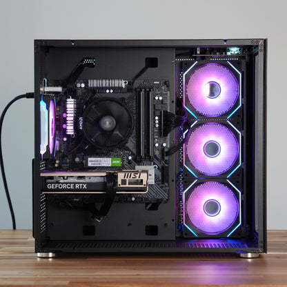 Glas | RTX 5060 + Ryzen 5 5500 | Ready-to-Go Gaming PC | PC36