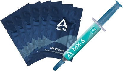 Arctic MX-6 Thermal Paste Kit and Cleaning Wipes PC36