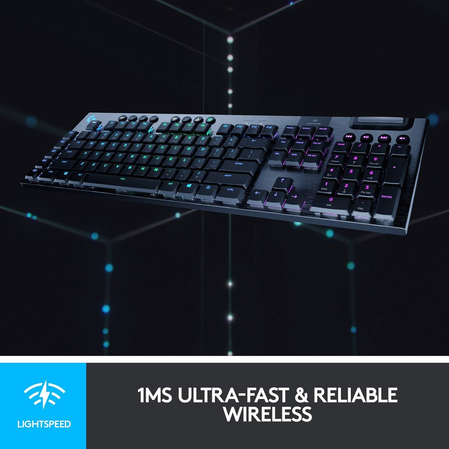 Logitech G915 Wireless Mechanical Gaming Keyboard | Tactile Switches PC36