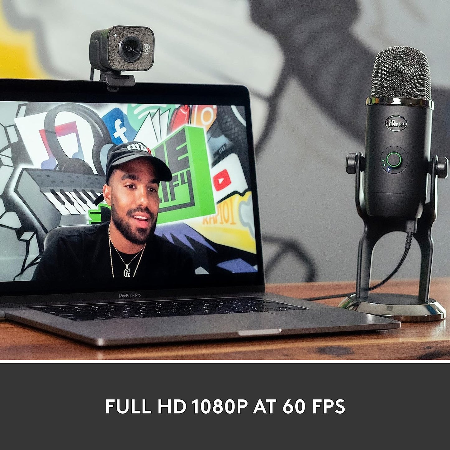 Logitech Streamcam | 1080p 60fps Webcam PC36