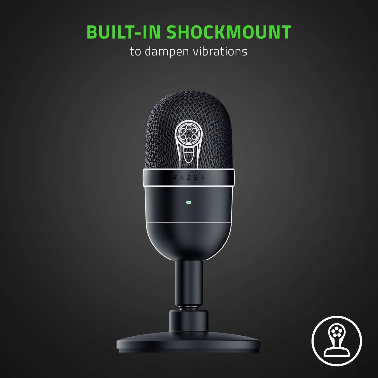 Razer Seiren Mini | USB Condenser Microphone for Streaming PC36